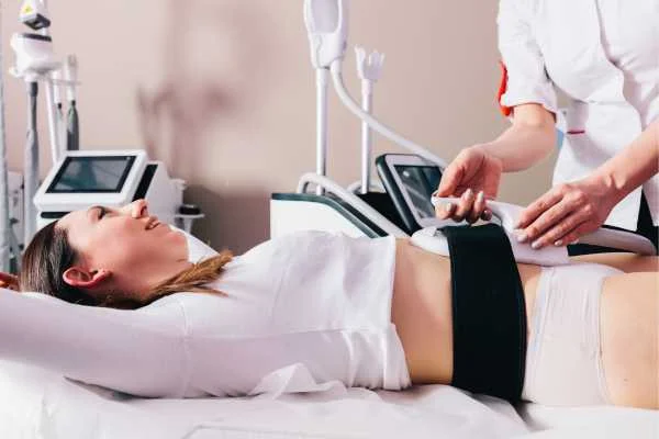 woman having body sculpting to help improve her body image and her mental health Hatfield